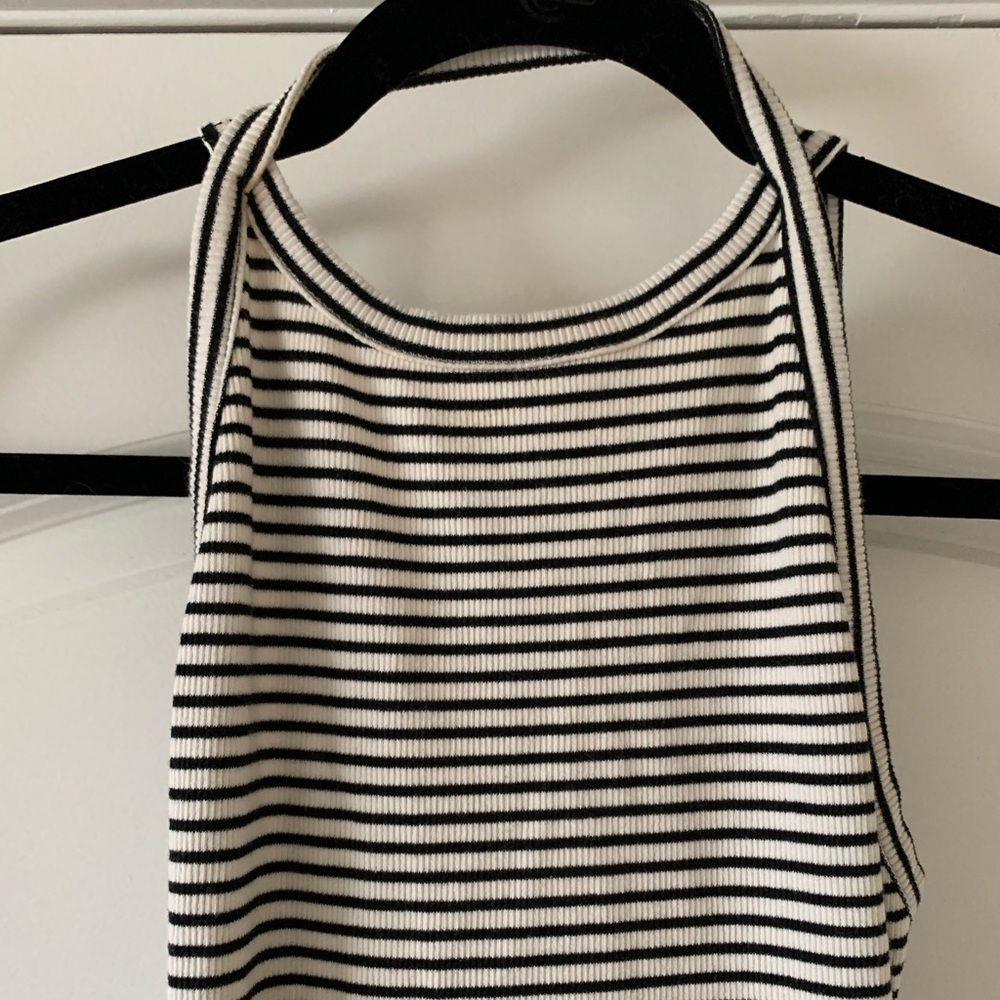 Urban Outfitters Ribbed Stripe Midi